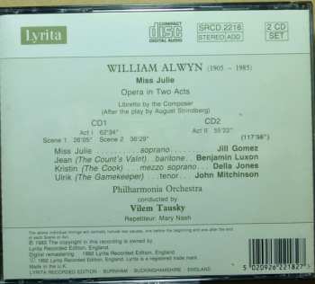 2CD William Alwyn: Miss Julie