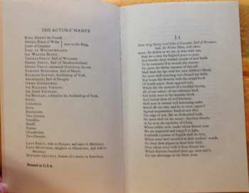 3LP/Zestaw pudełkowy William Shakespeare: Henry The Fourth Part 1