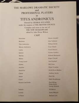 3LP/Zestaw pudełkowy William Shakespeare: Titus Andronicus 