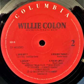 LP Willie Colón: Hecho En Puerto Rico