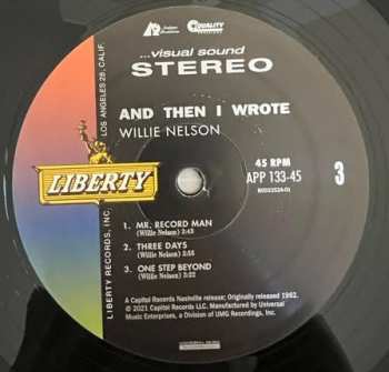 2LP Willie Nelson: ... And Then I Wrote