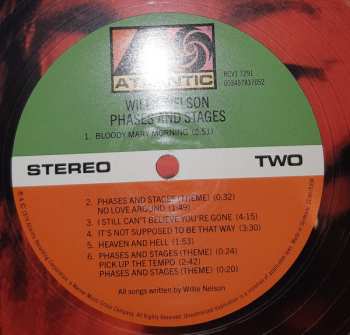 LP Willie Nelson: Phases And Stages CLR | LTD
