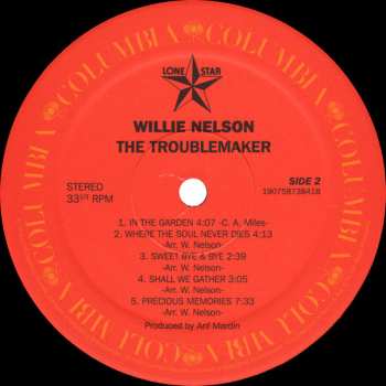 LP Willie Nelson: The Troublemaker