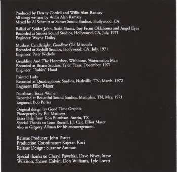 CD Willis Alan Ramsey: Willis Alan Ramsey