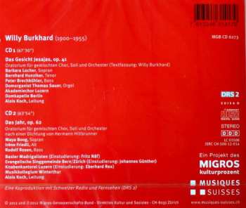 2CD Willy Burkhard: Das Gesicht Jesajas-Das Jahr