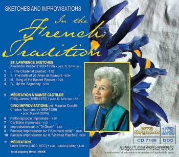 CD Wilma Jensen: Sketches And Improvisations In The French Tradition