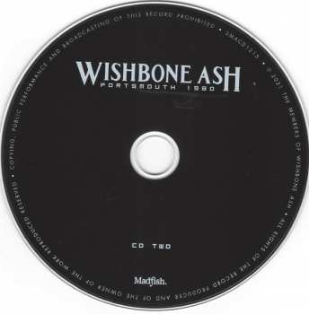 2CD Wishbone Ash: Portsmouth 1980 DIGI