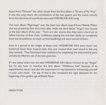 CD Wishbone Ash: Wishbone Ash