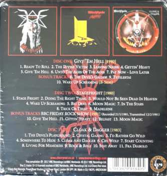 3CD/Zestaw pudełkowy Witchfynde: Divine Victims - The Witchfynde Albums 1980-1983