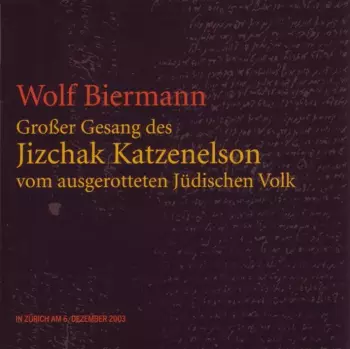 Großer Gesang D. J.katzenelson
