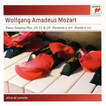 Wolfgang Amadeus Mozart: Piano Sonatas Nos. 10, 11 & 16 - Fantasia K. 475 - Rondo K. 511