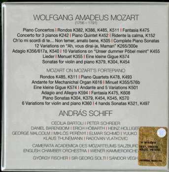 21CD/Zestaw pudełkowy Wolfgang Amadeus Mozart: András Schiff Plays Wolfgang Amadeus Mozart