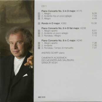 21CD/Zestaw pudełkowy Wolfgang Amadeus Mozart: András Schiff Plays Wolfgang Amadeus Mozart