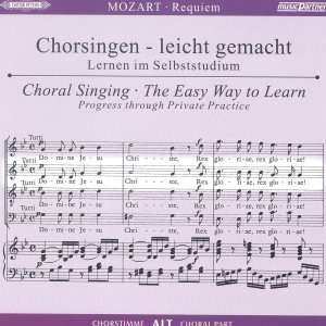 CD Wolfgang Amadeus Mozart: Chorsingen Leicht Gemacht:mozart,requiem
