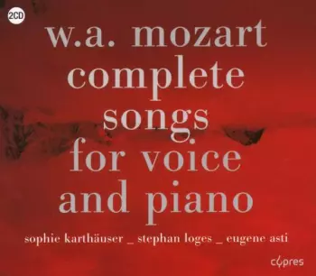 Complete Songs For Voice And Piano