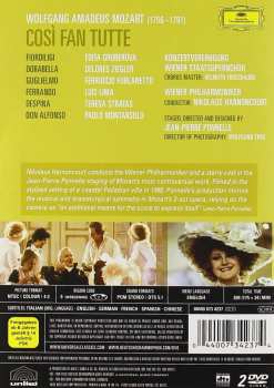 2DVD Wolfgang Amadeus Mozart: Così Fan Tutte