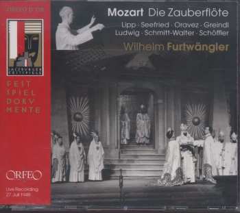 3CD/Zestaw pudełkowy Wolfgang Amadeus Mozart: Die Zauberflöte