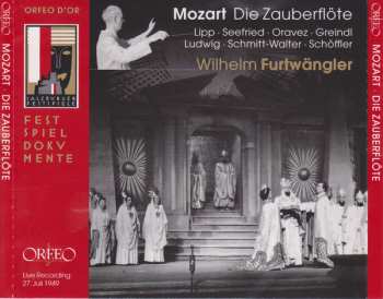 3CD/Zestaw pudełkowy Wolfgang Amadeus Mozart: Die Zauberflöte