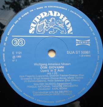 4LP/Zestaw pudełkowy Wolfgang Amadeus Mozart: Don Giovanni, Opera In 2 Acts