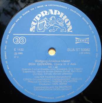 4LP/Zestaw pudełkowy Wolfgang Amadeus Mozart: Don Giovanni, Opera In 2 Acts