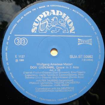 4LP/Zestaw pudełkowy Wolfgang Amadeus Mozart: Don Giovanni, Opera In 2 Acts