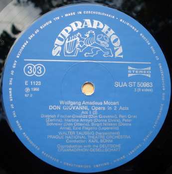 4LP/Zestaw pudełkowy Wolfgang Amadeus Mozart: Don Giovanni, Opera In 2 Acts