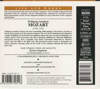 4CD/Zestaw pudełkowy Wolfgang Amadeus Mozart: Life And Works - Wolfgang Amadeus Mozart