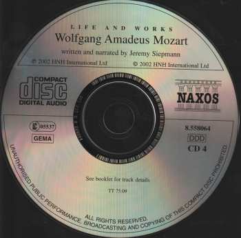 4CD/Zestaw pudełkowy Wolfgang Amadeus Mozart: Life And Works - Wolfgang Amadeus Mozart