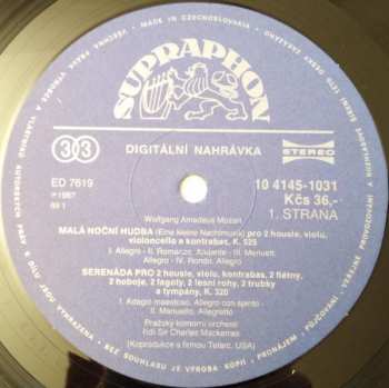 LP Prague Chamber Orchestra: Malá Noční Hudba /K.525/, Serenáda S Poštovním Rohem /K.320/