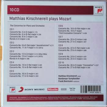 10CD/Zestaw pudełkowy Wolfgang Amadeus Mozart: Matthias Kirschnereit Plays Mozart