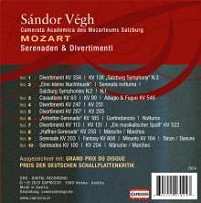 10CD/Zestaw pudełkowy Wolfgang Amadeus Mozart: Serenaden & Divertimenti