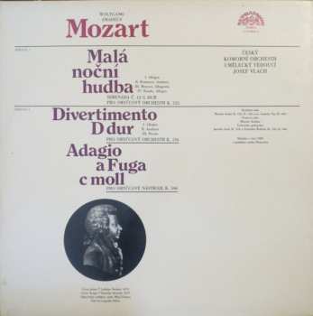 LP Wolfgang Amadeus Mozart: Malá Noční Hudba / Divertimento D Dur / Adagio A Fuga C Moll