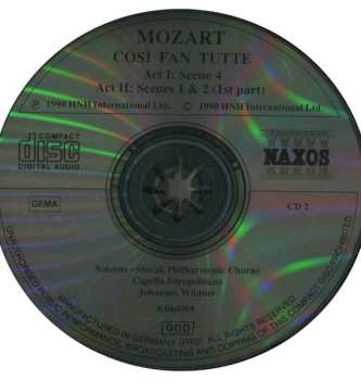 3CD Wolfgang Amadeus Mozart: Cosi Fan Tutte