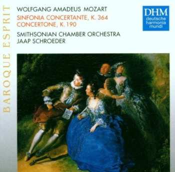 Album Wolfgang Amadeus Mozart: Sinfonia Concertante/Concertone