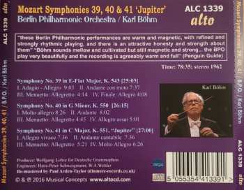 CD Berliner Philharmoniker: Symphonies Nos. 39, 40, 41 'Jupiter'