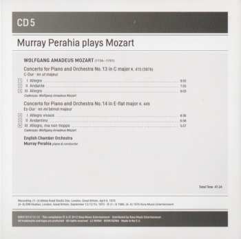 12CD/Zestaw pudełkowy Wolfgang Amadeus Mozart: The Piano Concertos