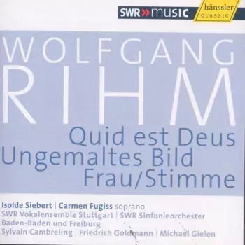 Quid Est Deus | Ungemaltes Bild | Frau/Stimme