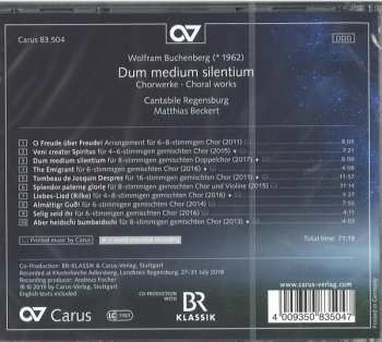 CD Matthias Beckert: Dum Medium Silentium (Chorwerke - Choral Works)