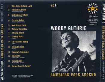 3CD Woody Guthrie: American Folk Legend