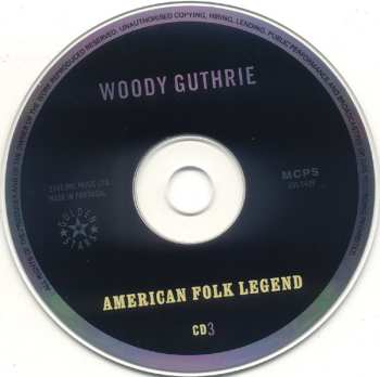3CD Woody Guthrie: American Folk Legend