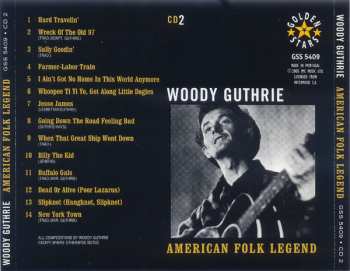 3CD Woody Guthrie: American Folk Legend