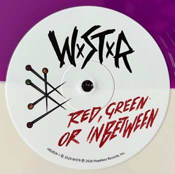 LP WSTR: Red, Green Or Inbetween CLR | LTD