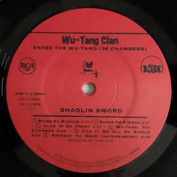 LP Wu-Tang Clan: Enter The Wu-Tang (36 Chambers)