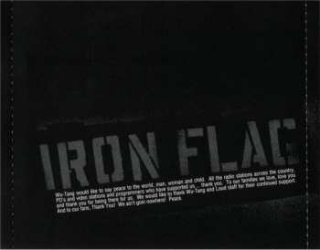 CD Wu-Tang Clan: Iron Flag