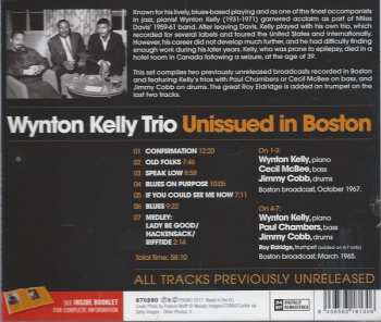 CD Wynton Kelly Trio: Unissued In Boston LTD