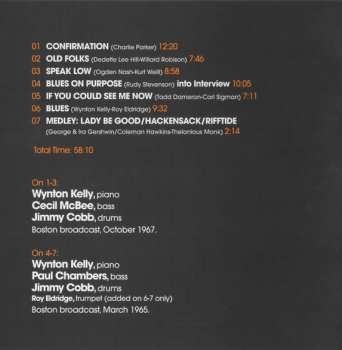 CD Wynton Kelly Trio: Unissued In Boston LTD