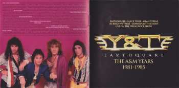 4CD/Zestaw pudełkowy Y & T: Earthquake - The A&M Years