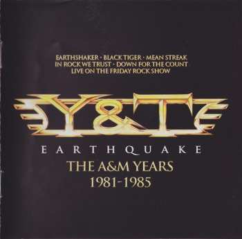 4CD/Zestaw pudełkowy Y & T: Earthquake - The A&M Years