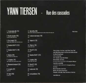 CD Yann Tiersen: Rue Des Cascades DIGI
