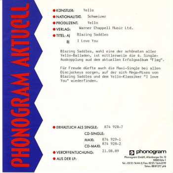 SP Yello: Blazing Saddles